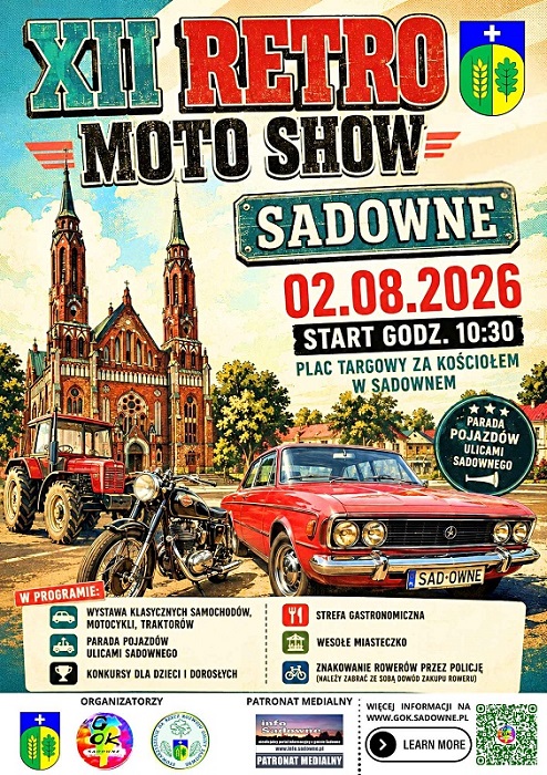 Zapraszamy na XII RETRO MOTO SHOW
